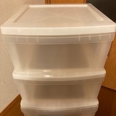 プラスチック 収納チェスト