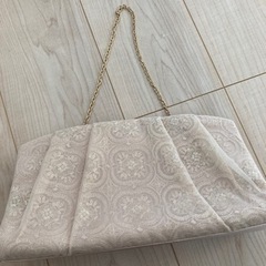 未使用　レース素材パーティBAG