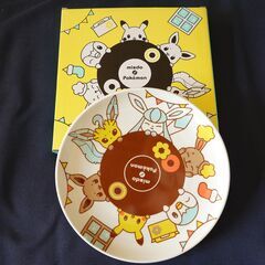 【未使用】ピカチュー　ミスド皿