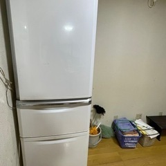 2014年製 三菱ノンフロン冷凍冷蔵庫 335L