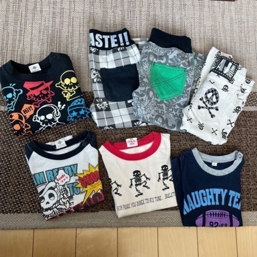 男の子洋服7点セット90 95cm ミーラ 上板橋のキッズ用品 子供服 の中古あげます 譲ります ジモティーで不用品の処分