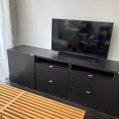 【3月2日まで】０円 IKEA 収納家具 TV台 サイドボード ...