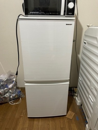 売上実績NO.1 2019年製 単身用冷蔵庫 SHARP SJ-D14E 冷蔵庫