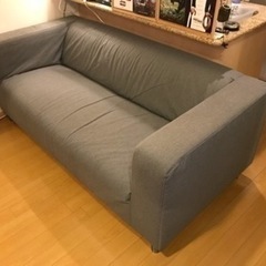 【ネット決済】IKEA 三人掛けソファー（美品）