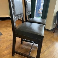 アンティーク 椅子 二脚セット