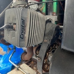 取引中】引取り希望!レーシングカート 縦スタンド付ジャンク扱い