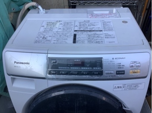 引渡し決定　中古　難あり。Panasonicドラム洗濯機難あり。