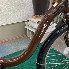 ヤマハ電動自転車 パス ウィズ 26インチ カカオ　PA26W