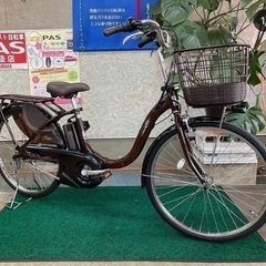 ヤマハ電動自転車 パス ウィズ 26インチ カカオ　PA26W