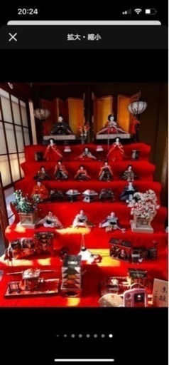 【美品】京都公家仕様格式高い人形作家物手作り雛人形②7段高級雛飾り激安
