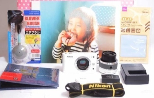 ❤️スマホ転送❤️ニコン Nikon 1 J1❤️可愛いカメラ❤️初心者