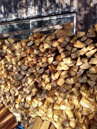 ●完売御礼●来シーズン以降用 訳あり 未乾燥 薪 軽トラック荷台あおり1台分