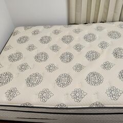 シーリー　sealy ワイドダブル　クラウンジュエルのターコイズマットレス、フレームセット