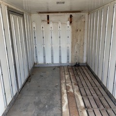 No.581 保冷バン 2ｔ 車 アルミ 箱 バイク 倉庫 トラック コンテナ 米 保管庫 物置 DIY