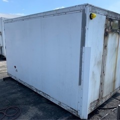 No.581 保冷バン 2ｔ 車 アルミ 箱 バイク 倉庫 トラック コンテナ 米 保管庫 物置 DIY