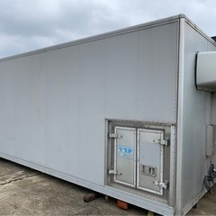 No.585 アルミバン 4ｔ 車 アルミ 箱 バイク 倉庫 トラック コンテナ 米 保管庫 物置 DIY