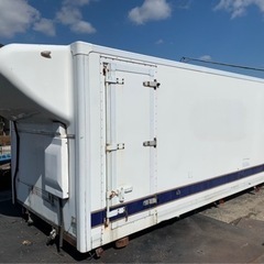 No.586 保冷バン 4ｔ 車 アルミ 箱 バイク 倉庫 トラック コンテナ 米 保管庫 物置 DIY