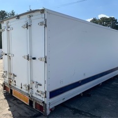 No.586 保冷バン 4ｔ 車 アルミ 箱 バイク 倉庫 トラック コンテナ 米 保管庫 物置 DIY