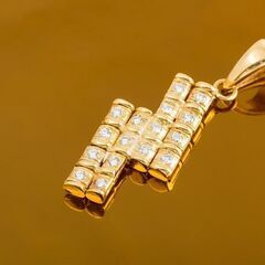 K18 ダイヤモンド ペンダント 品番p21-16