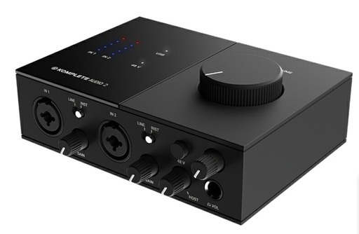 オーディオインターフェイス　KOMPLETE AUDIO2 / Native Instruments