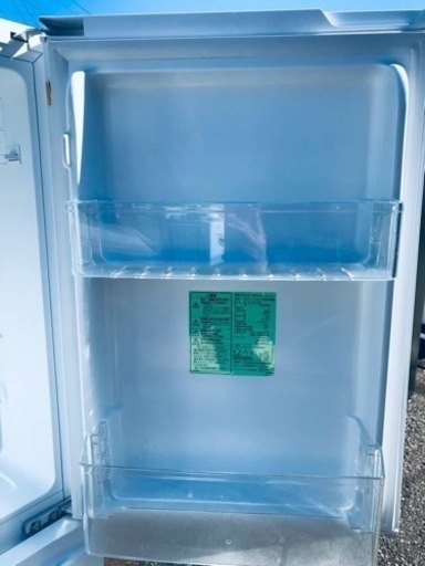ET1997番⭐️ TAGlabel 2ドアノンフロン冷凍冷蔵庫⭐️2021年式