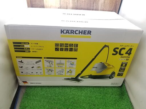 【未使用】ケルヒャー　SC4　EAXY FIX　スチームクリーナー　【ハンズクラフト下関店】 未使用】ケルヒャー SC4 EAXY FIX スチームクリーナー 【ハンズ