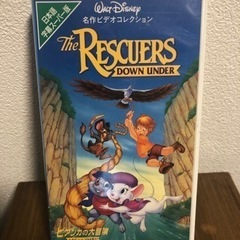Disneyディズニー・ビアンカの大冒険・VHSビデオテープ