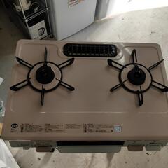 ■中古品 Rinnai リンナイ LPガス プロパンガステーブル KGM64PK2L 2020年製 ピンク ◎