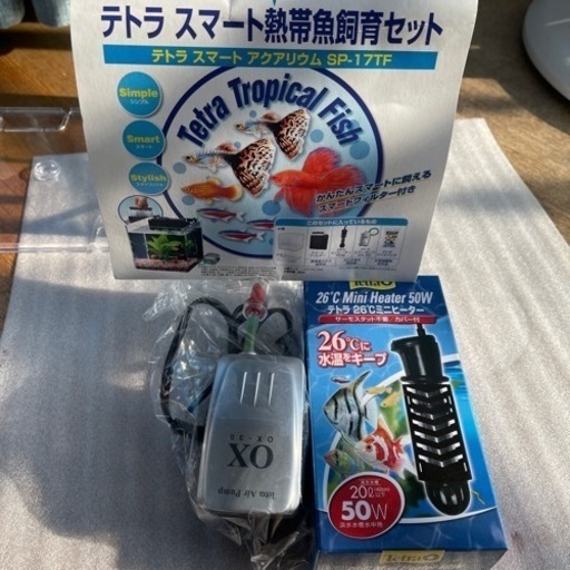 テトラスマート熱帯魚飼育セットsp17tf Satop 多喜浜のインテリア雑貨 小物 その他 の中古あげます 譲ります ジモティーで不用品の処分