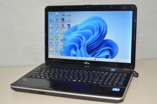 PC/タブレット ノートPC ノートパソコン 最新Windows11+office 大容量HDD750GB 富士通 AH35/L 