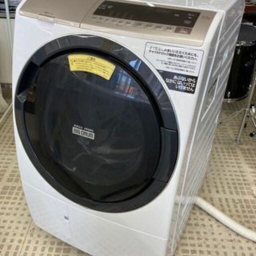 07/31【ジモティ特別価格】HITACHI/日立 ドラム式洗濯機 BD-SV110E 2020年製 11キロの画像