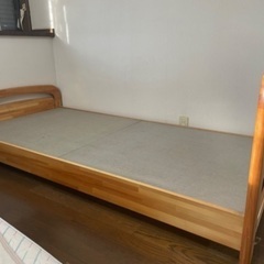 【ネット決済】2台フランスベッドおそろい(シングル)セット