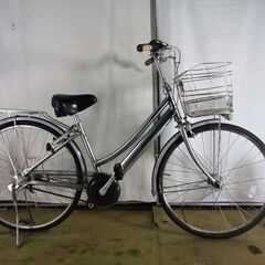 B761　限定特価　整備済み★ブリヂストン　アルベルト シルバー★ 中古自転車 【26インチ 】