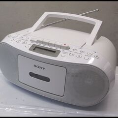 新生活！4400円 SONY CDラジカセ AM・FM ラジオ ...