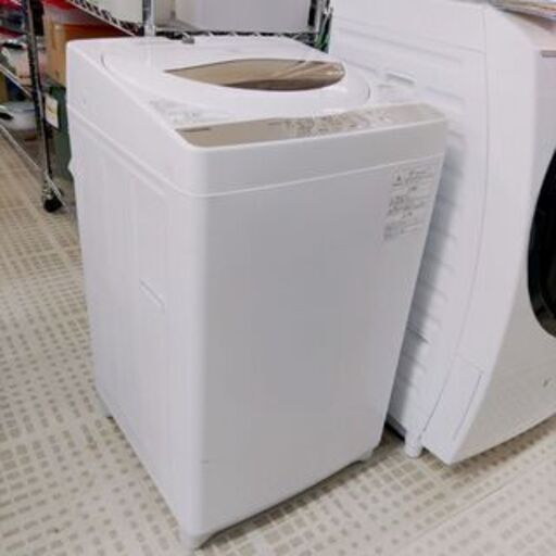 【70％OFF】 3/20TOHSIBA/東芝 5kg 2019年製 AW-5G8 洗濯機 洗濯機