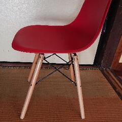 【ネット決済】🍀決定しました可愛い赤の椅子