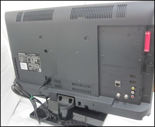 新生活! 22000円 パナソニック 24型 液晶テレビ 2019年製 リモコン付き 2チューナー HDD対応