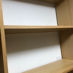 無印良品　スタッキングシェルフ　ワイド　5段　基本セット　オーク材　無印