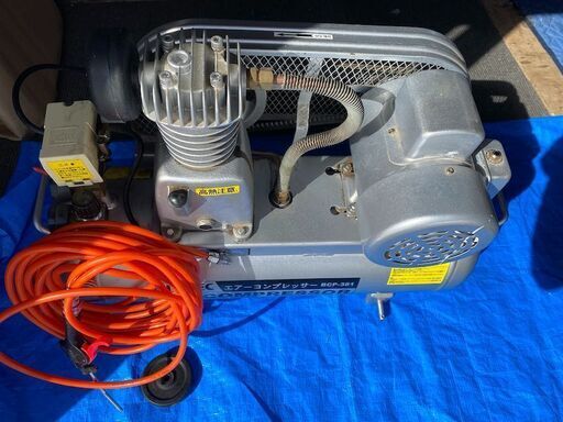 エアーコンプレッサーBCP-381(ナカトミ)