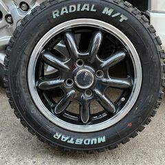 ハイゼットジャンボに使用してました。（タイヤ・ホイール　4本セット）