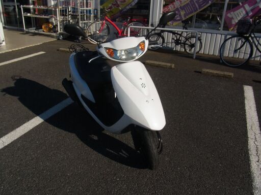 千葉県富里市リサイクルショップセコンドハンド 原付 バイク インジェクション AF68 Dio ディオ 50CC 4サイクル ホンダ HONDA 中古 ホワイト 税込￥77,000-