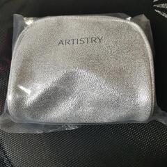 【非売品】ARTISTRY　Amway　化粧ポーチ　シルバー