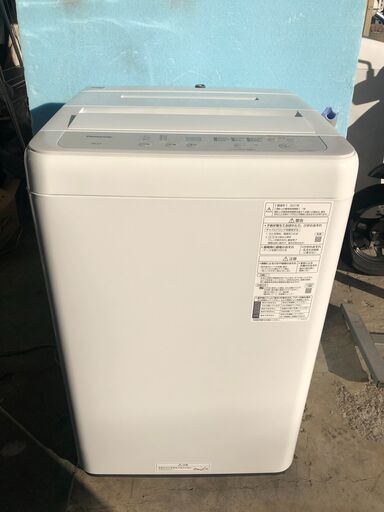 【2021年製】 美品 パナソニック Panasonic NA-F50B14J 洗濯機 ホワイト 高年式　5.0Kg 一人暮らし 取説付