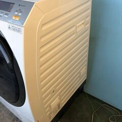 売約済み)2018年製 Panasonic パナソニック ななめドラム式電気洗濯 