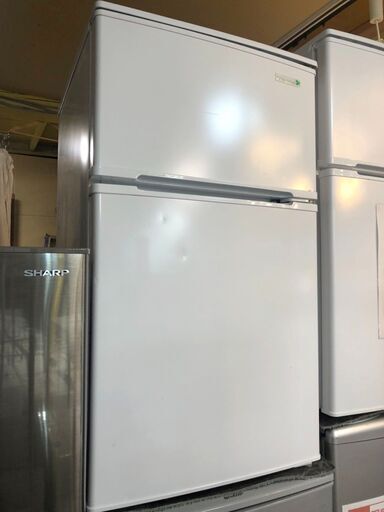 ✨期間限定・特別価格✨ヤマダ電機／YAMADAオリジナル ハーブリラックス 冷凍冷蔵庫 90L 2019年製 YRZ-C09B1 家電