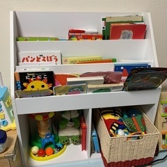 子供用本棚&おもちゃ入れ