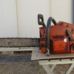 動作OK　ハスクバーナーチェンソー