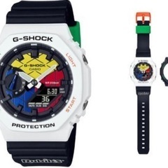 【限定モデル】　CASIO G-SHOCKルービックキューブコラボ GAE-2100RC-1AJR