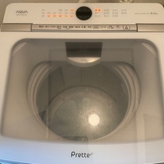 交渉中 中古品 洗剤自動投入機能付き洗濯機8kg