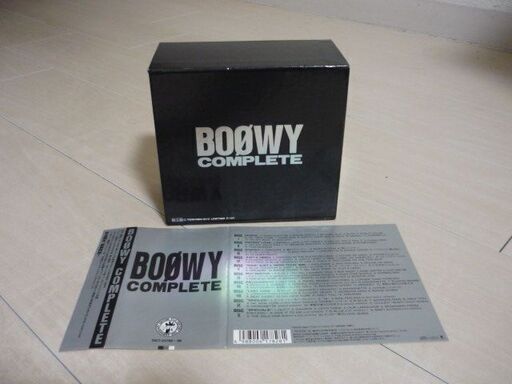 美品　CD　BOOWY　COMPLETE　１０枚組　中古